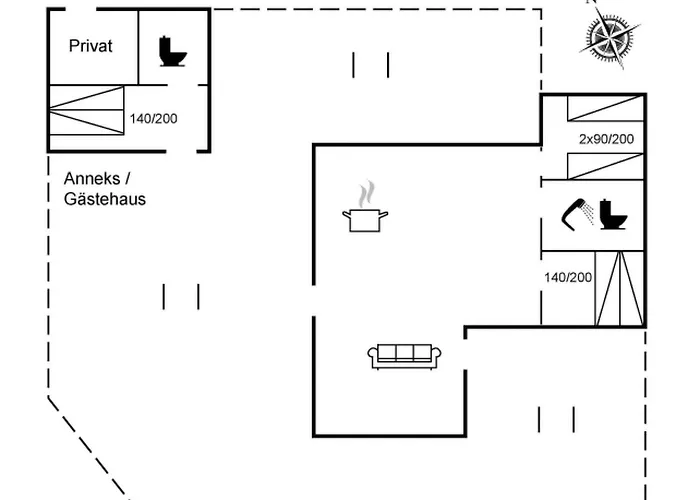 Arnulfuer - 100m From The Sea By Interhome *